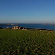 Dolmen sur l'île Miliau